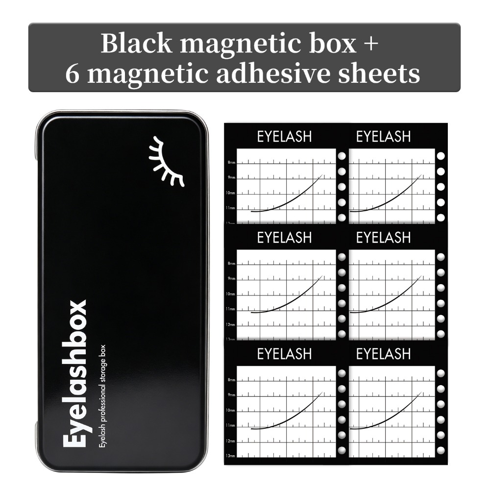 Lash Tray Organizer - Portable Magnetic Storage Box for Eyelash
