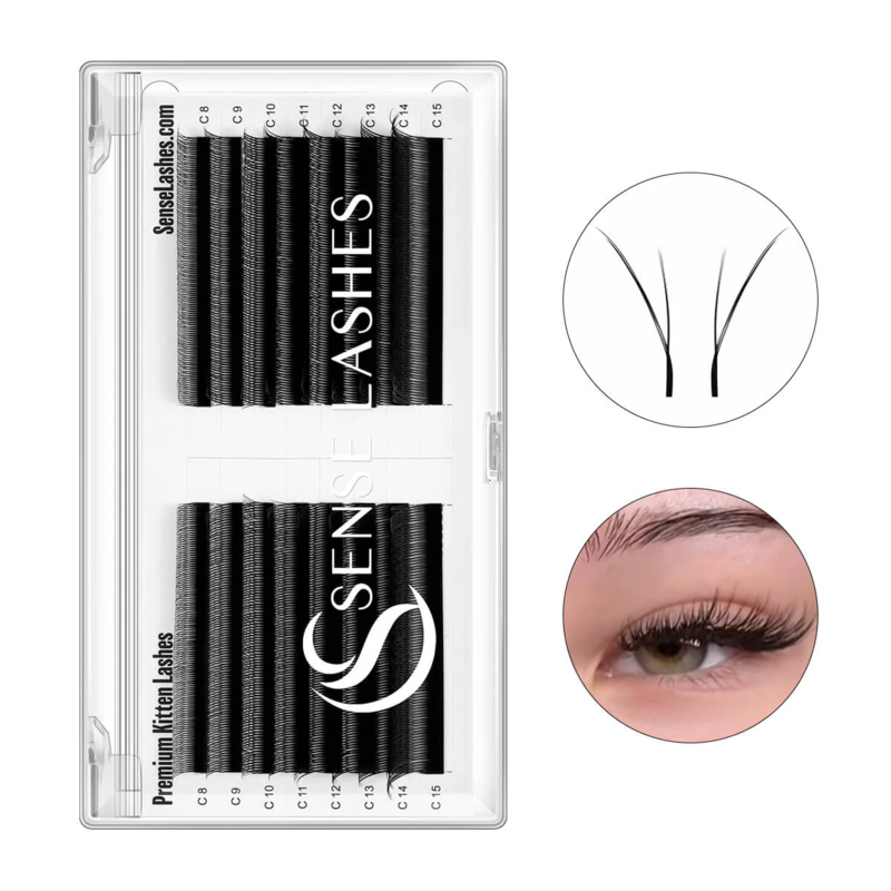 Eyelash Extension Y Shape - SENSE LASHES Fox YY Shape Eyelash