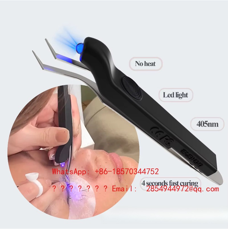 Eyelash Extension With Glue - Wireless Handheld UV Lash Lamp Mini