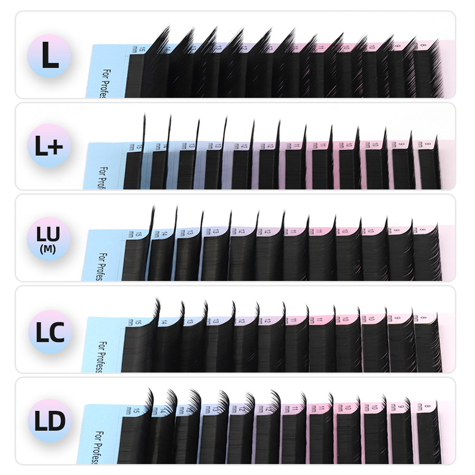 Eyelash Extension Russian - RUJADE L L+ LC LD LU(M)