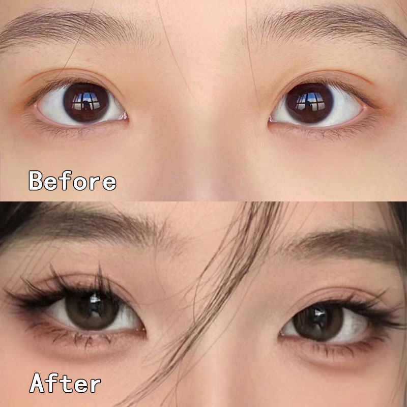 Eyelash Extension No 10 - Fox Cluster Lashes Self-Adhesive False Eyelashes