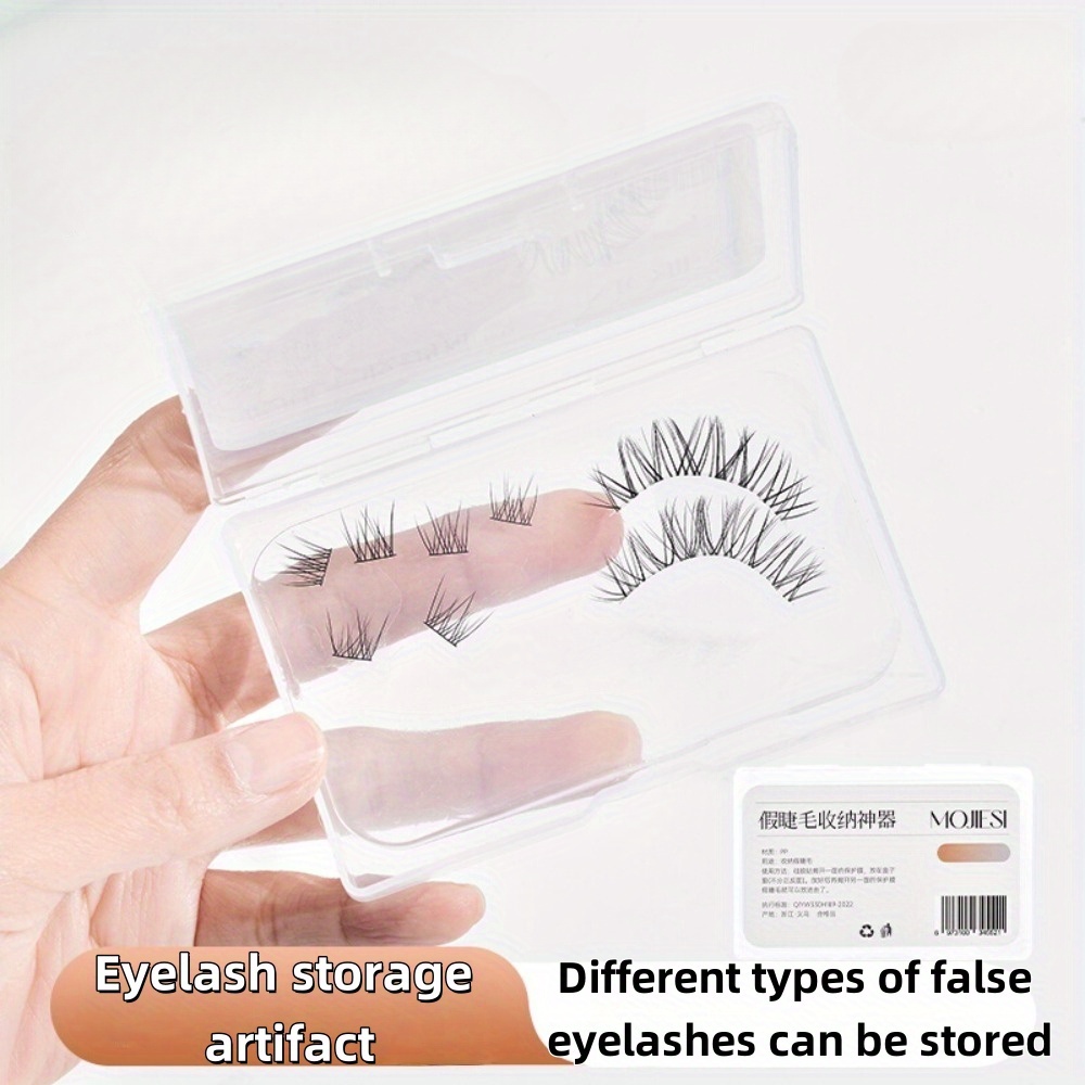 Lash Tray Organizer - Portable False Eyelashes Storage Box Travel