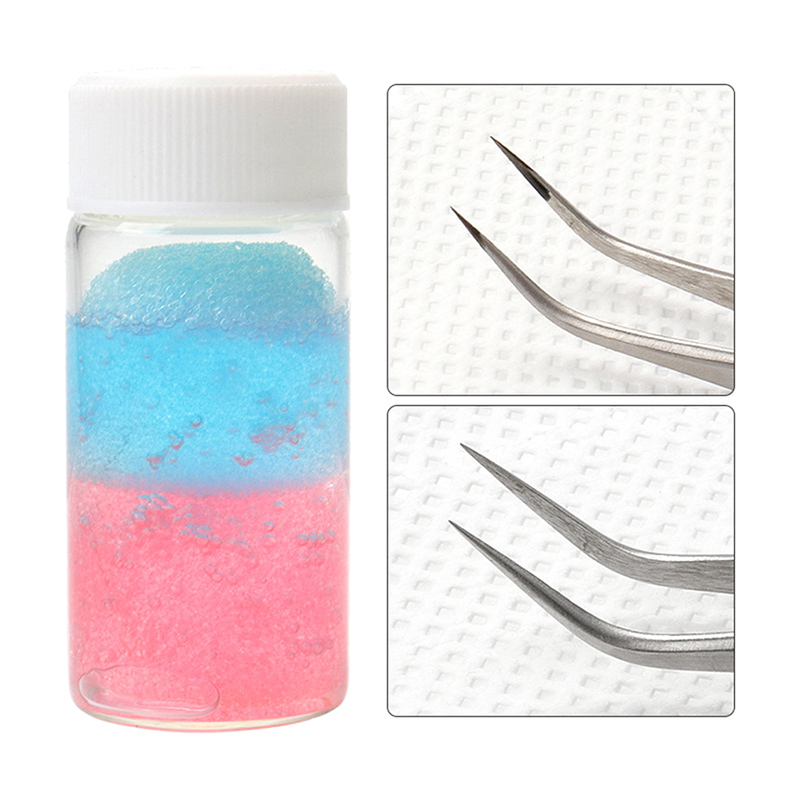Eyelashes Tweezers Cleaner Las - Eyelash Extension With Glue review and price
