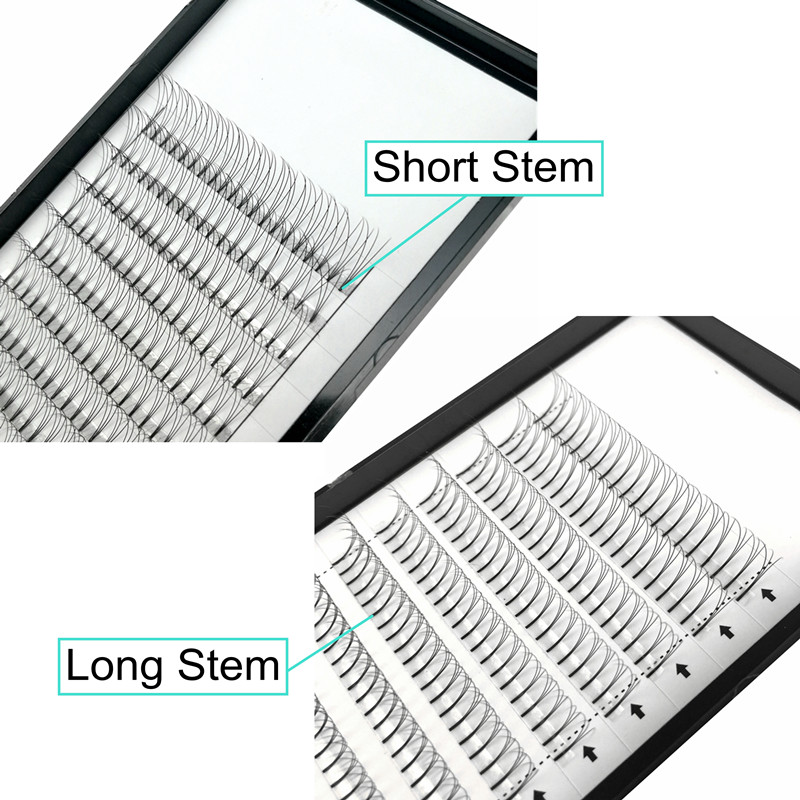 5 Trays/Lot Long Stem High Qua - Eyelash Extension Russian review and price