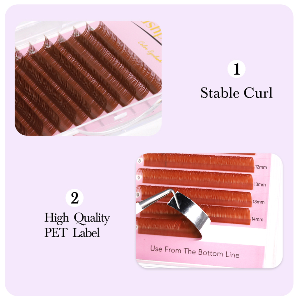 0.05 0.07 Light/Medium/Dark Br - Eyelash Extension Russian review and price