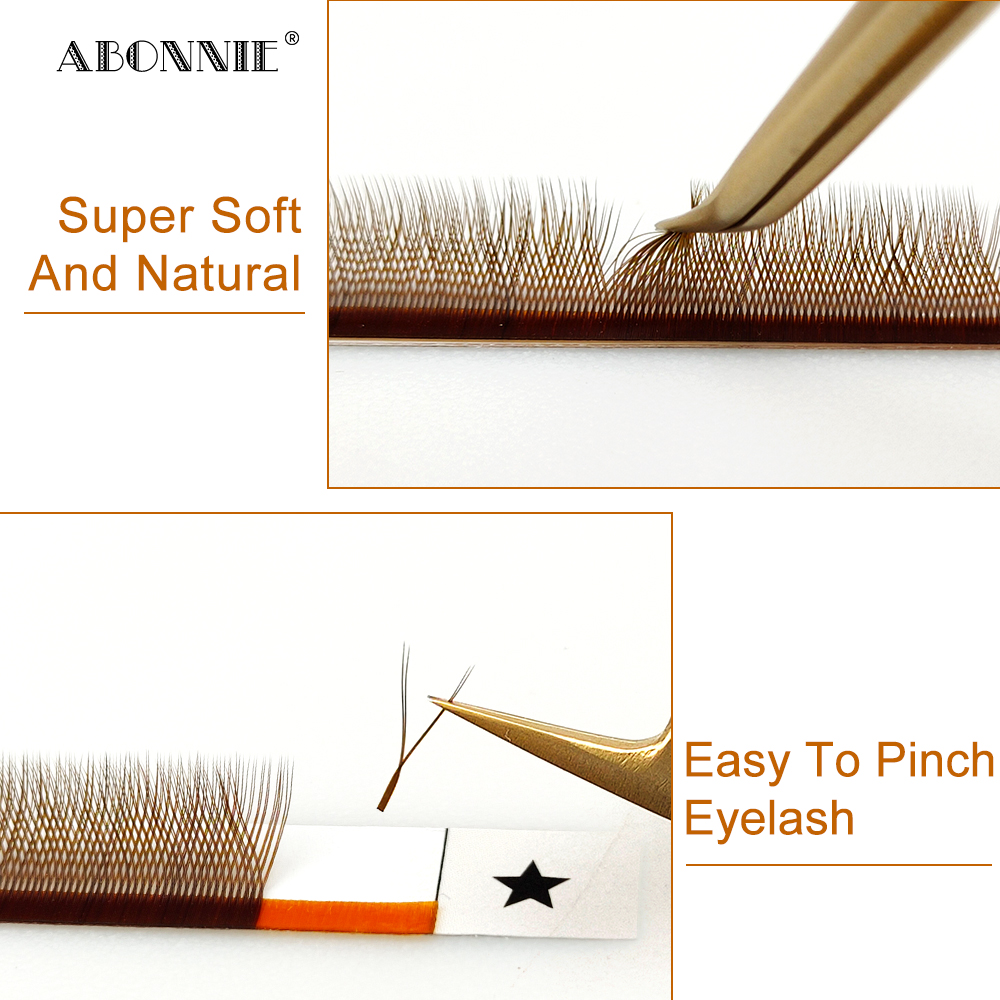 LAKANAKU High Quality Brown YY - Eyelash Extension Y Shape review and price