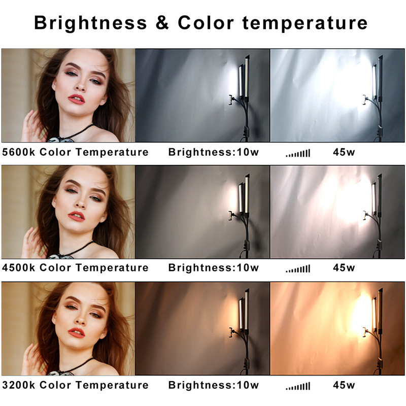 45W Flexible Double Arms LED F - Eyelash Extension Videos review and price