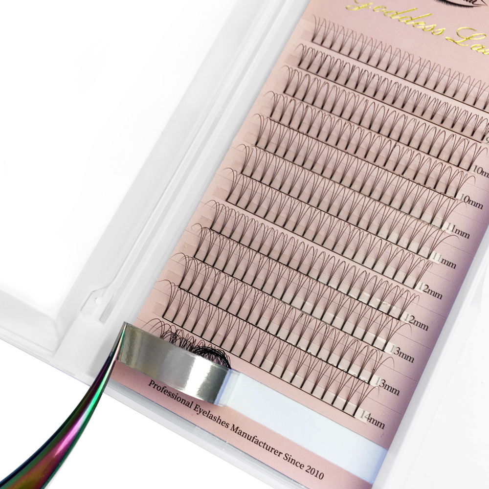 Goddess 3D Premade Fan Eyelash - Eyelash Extension Russian review and price