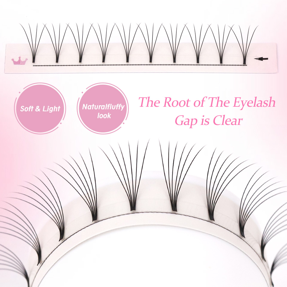 AGUUD Soft Natural Premade Vol - Eyelash Extension Russian review and price