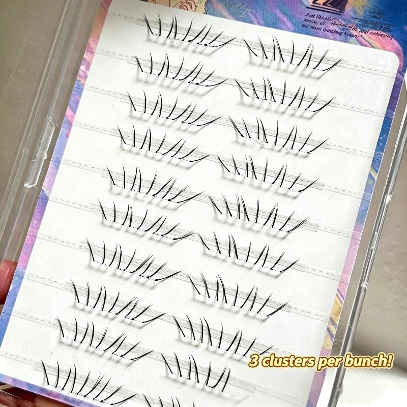 1 Set Comic Lower Lash Extensi - Eyelash Extension With Glue review and price