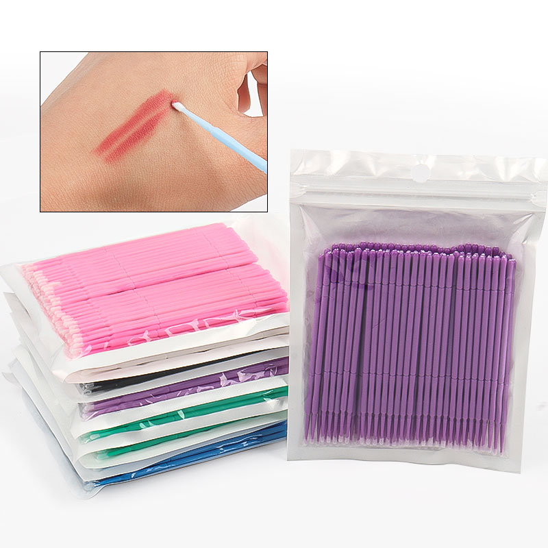 100PCS/Bag Bamboo Eyelash Exte - Eyelash Extension With Glue review and price