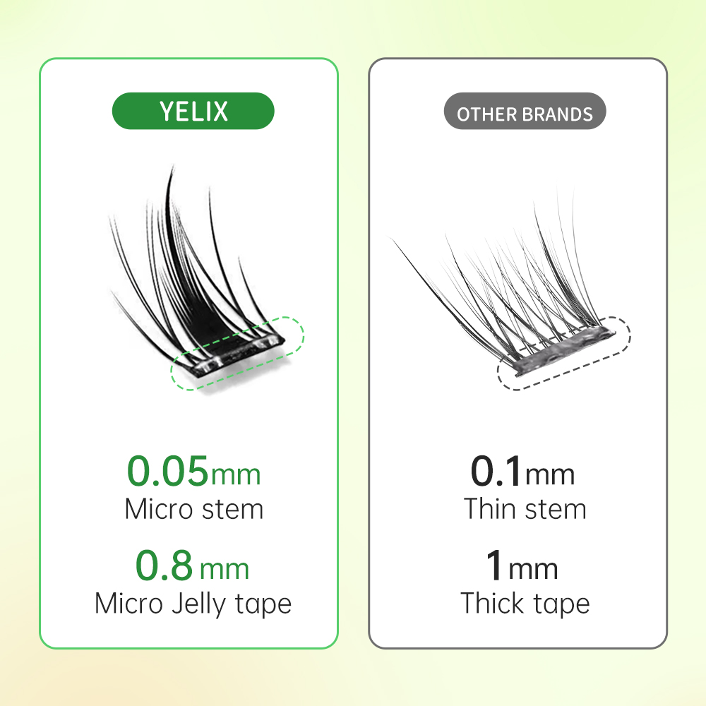 Yelix No Glue Needed False Eye - Eyelash Extension No 10 review and price