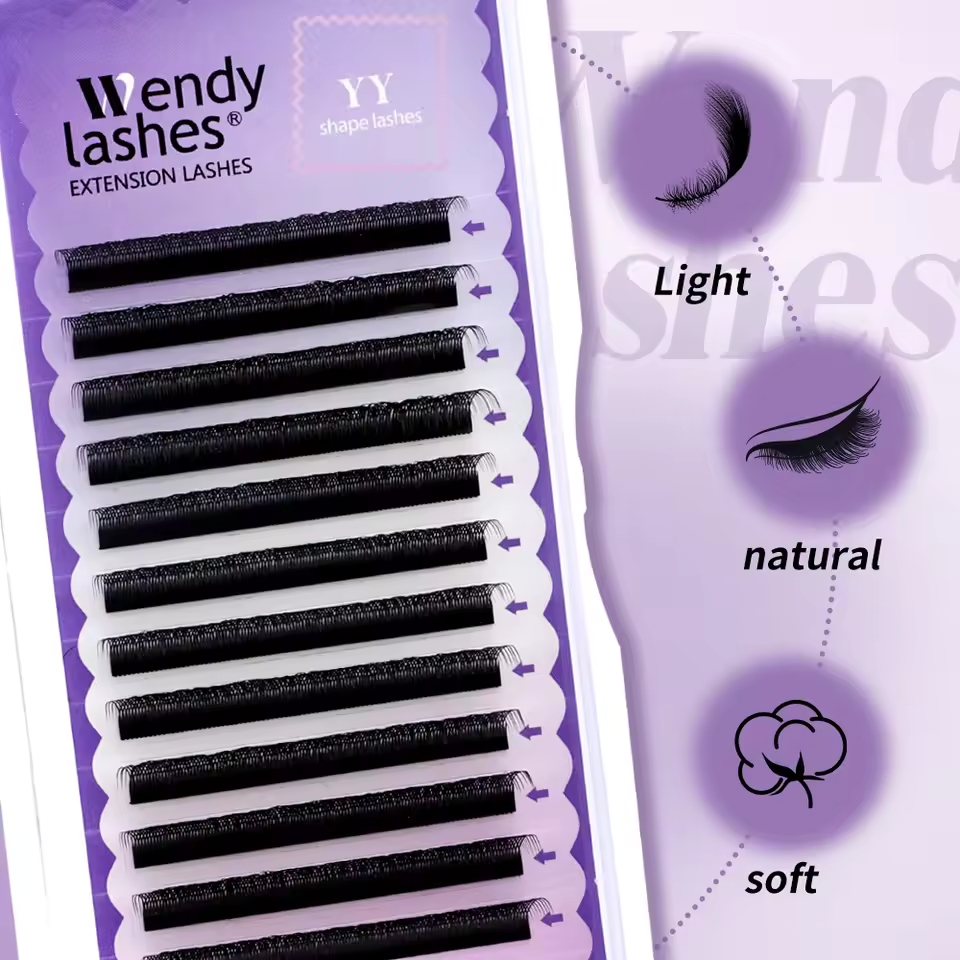 WENDY 2D YY Shape C/D Curl Eya - Eyelash Extension Y Shape review and price