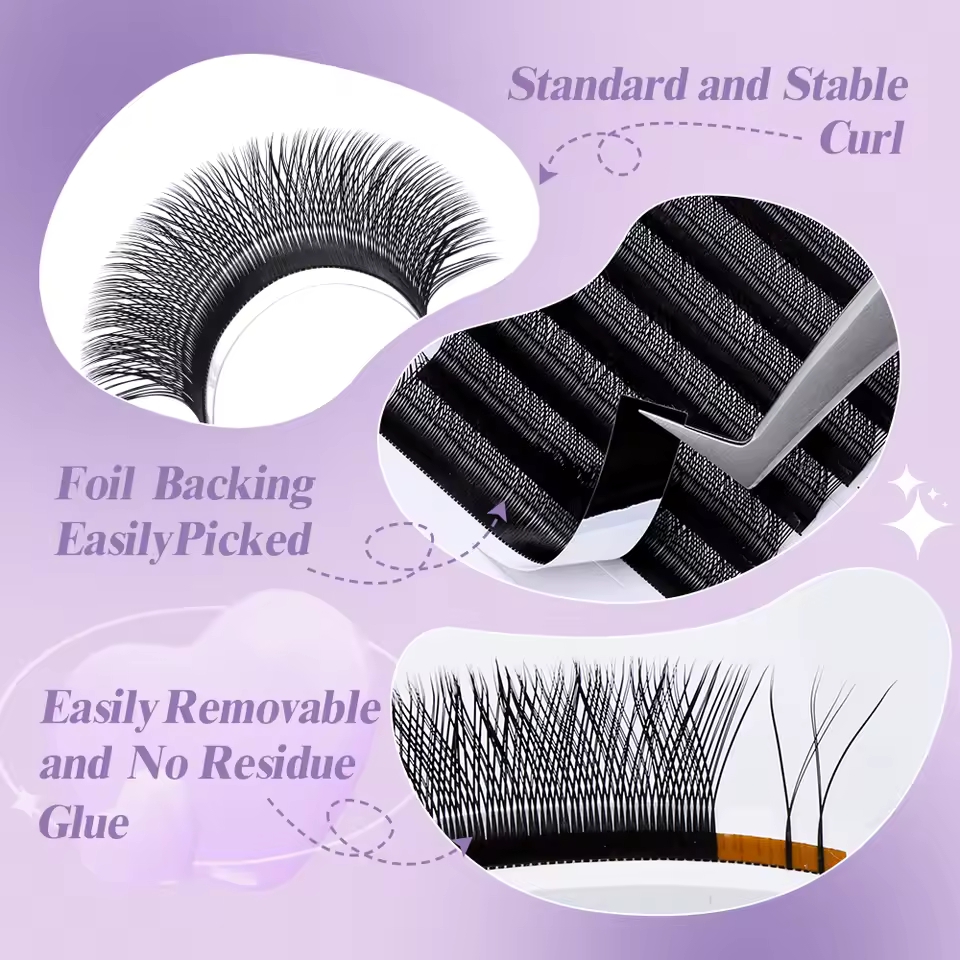 WENDY 2D YY Shape C/D Curl Eya - Eyelash Extension Y Shape review and price