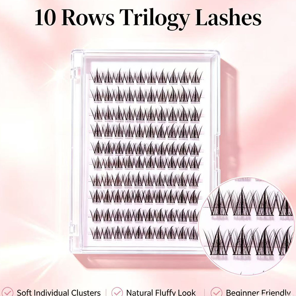 Premium Self Adhesive Wispy Cl - Eyelash Extension No 10 review and price