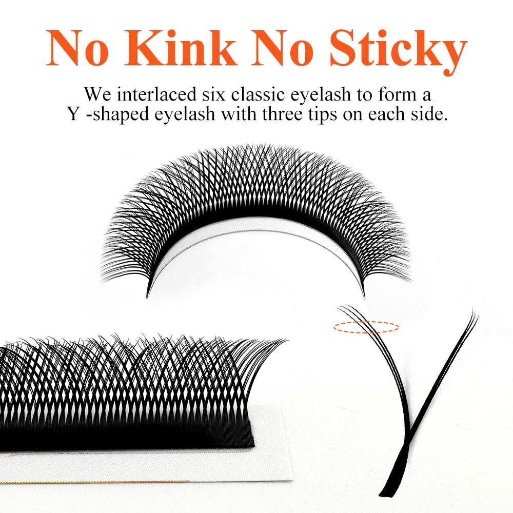 LAKANAKU Y Lashes Extensions C - Eyelash Extension Y Shape review and price