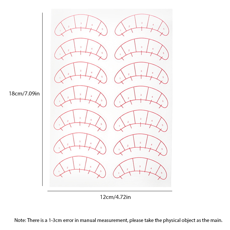 70/140 Pairs Lash Mapping Stic - Lash Mapping Sticker review and price