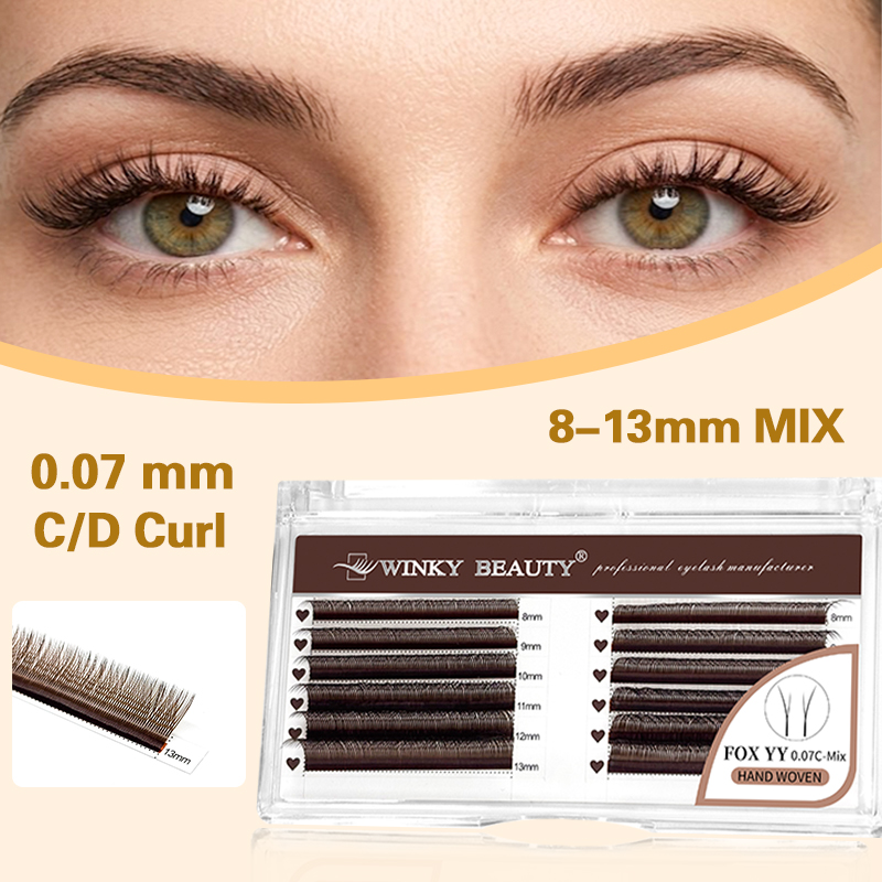 Winky Beauty Brown Fox Yy Lash - Eyelash Extension Y Shape review and price