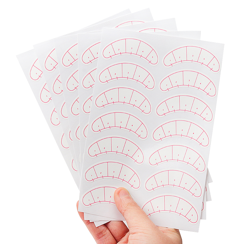 70 Pairs Eyelash Mapping Stick - Lash Mapping Sticker review and price