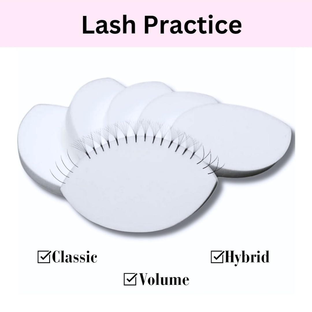 Beginner Lash Map Chart Wispy  - Lash Mapping Sticker review and price