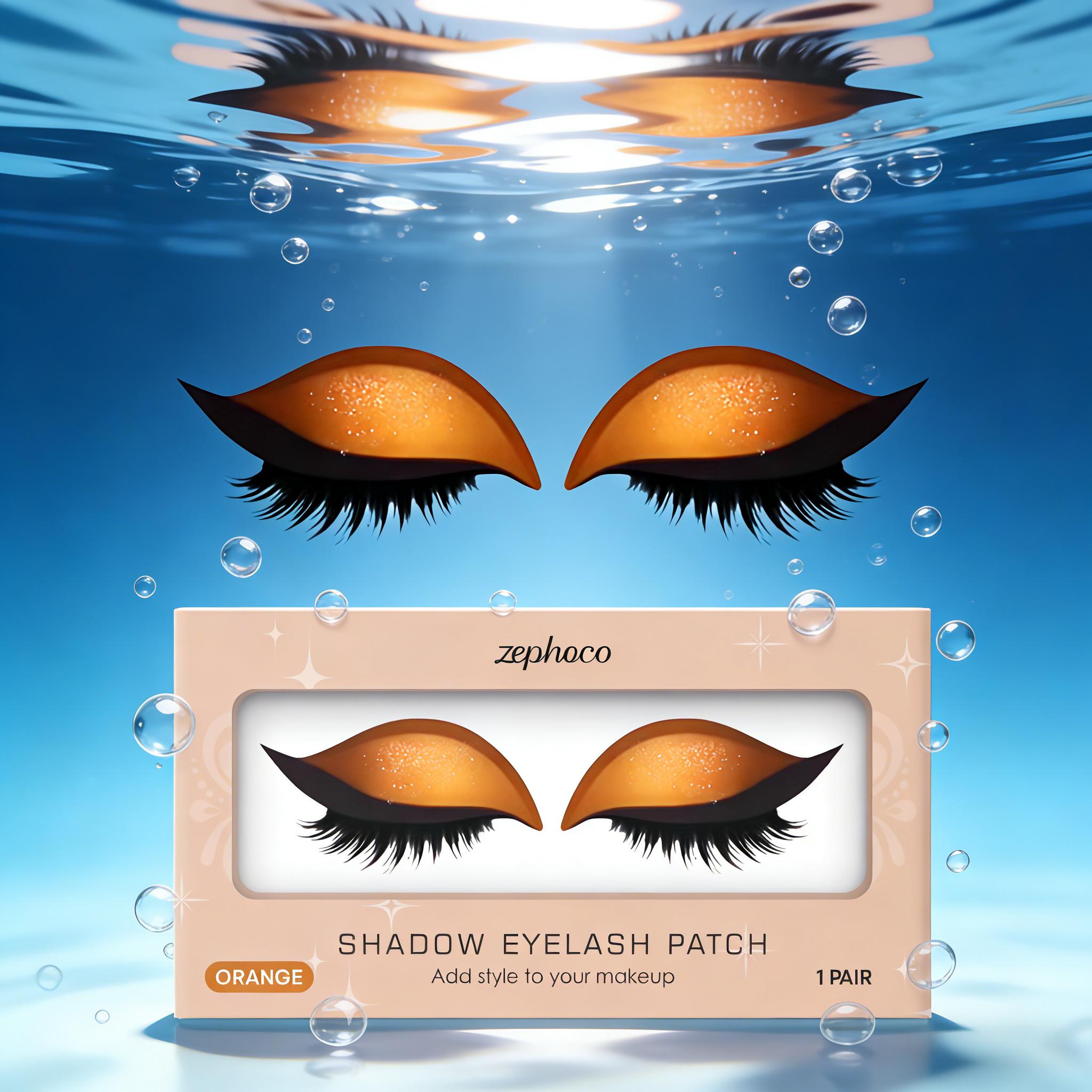 Lazy Eye Shadow Eyelash Patch  - Lash Mapping Sticker review and price
