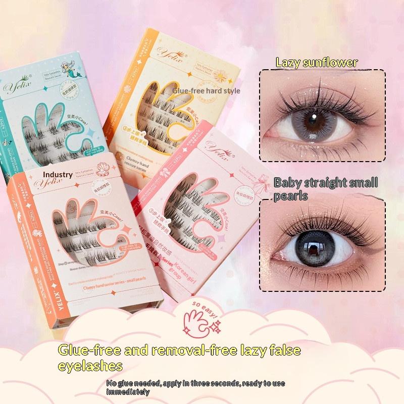 7 Rows Self-Adhesive Eyelashes - Eyelash Extension With Glue review and price