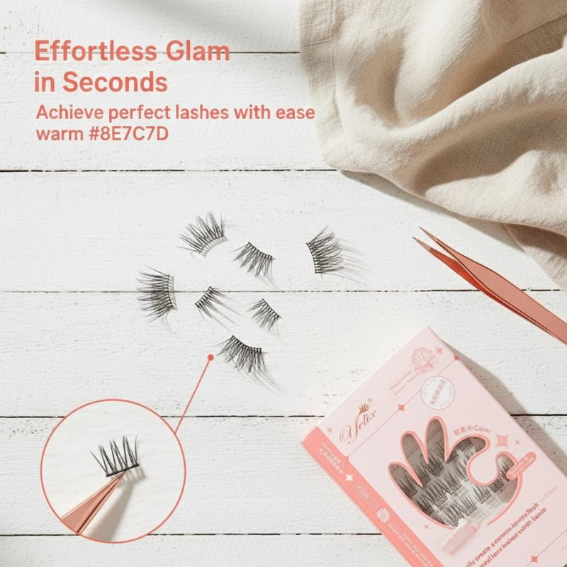 7 Rows Self-Adhesive Eyelashes - Eyelash Extension With Glue review and price