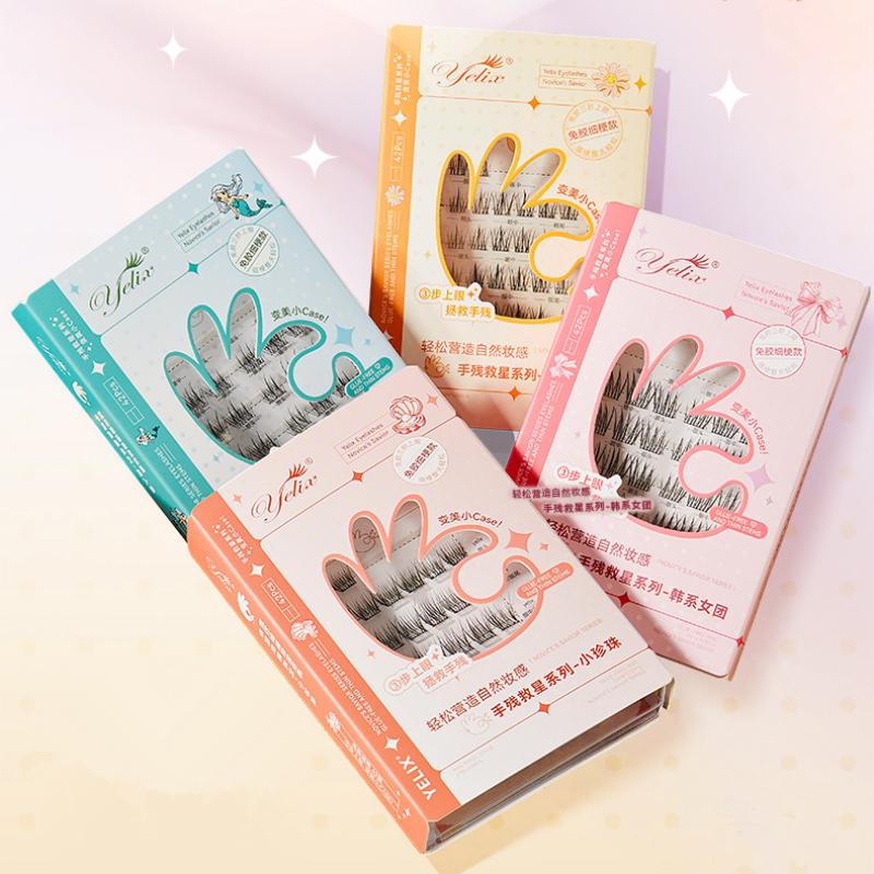 7 Rows Self-Adhesive Eyelashes - Eyelash Extension With Glue review and price