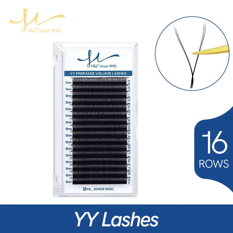 16 ros YY Shape Lashes Extensi - Eyelash Extension Y Shape review and price