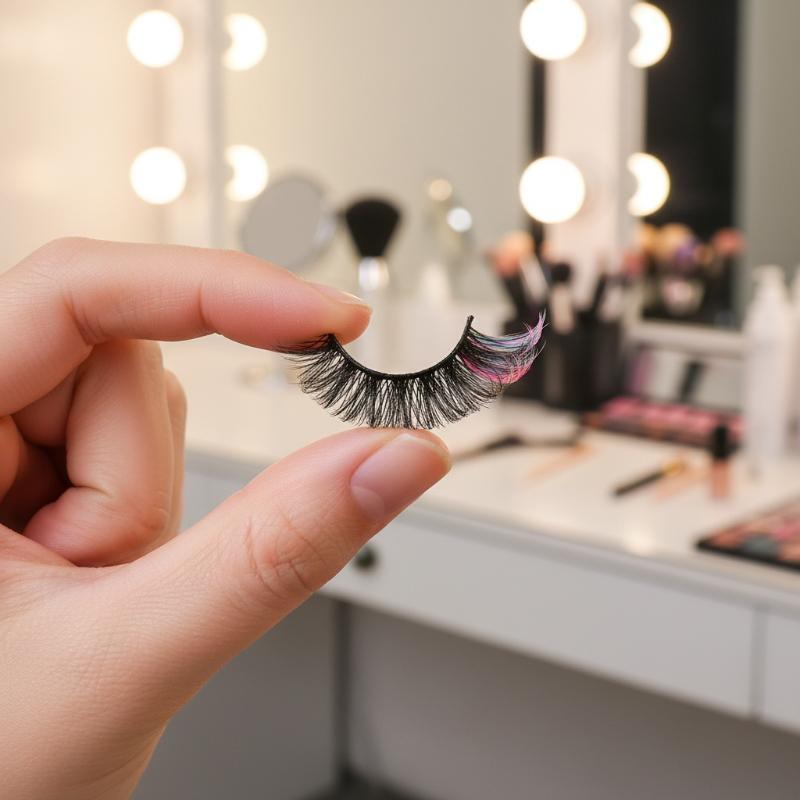 7 Pairs Colorful False Eyelash - Eyelash Extension Russian review and price